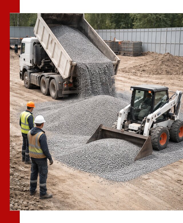 Доставка и продажа гранитного щебня фракции 0-5 в Светлограде