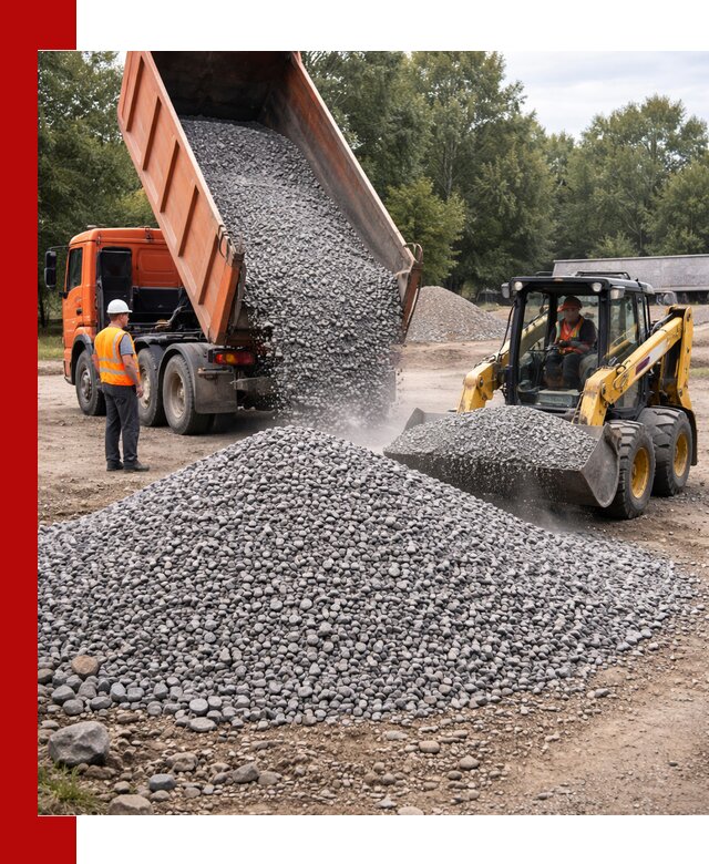 Купить гранитный щебень фракции 5–10 в Светлограде с доставкой