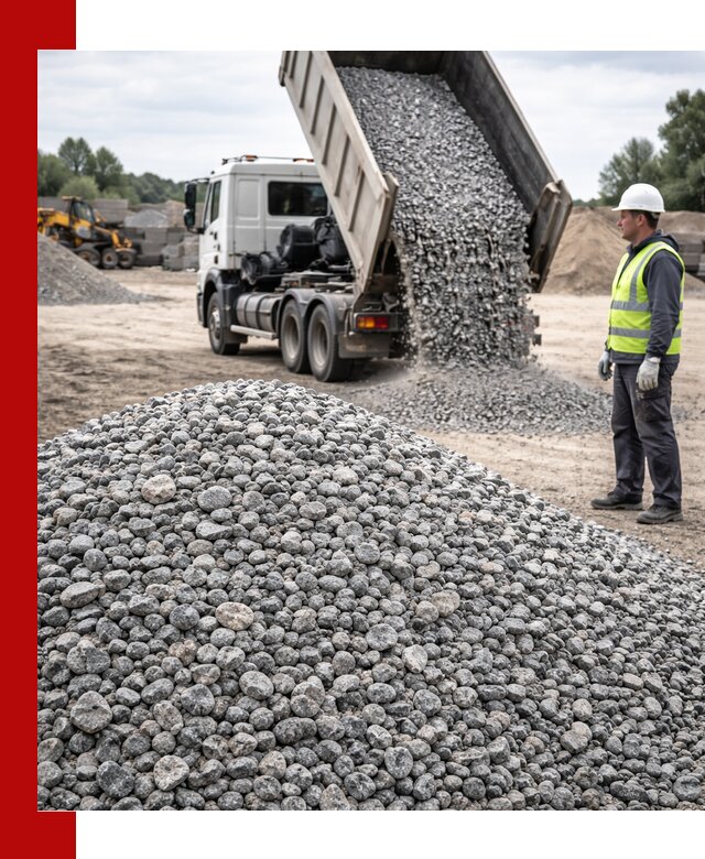 Доставка и продажа гранитного щебня фракции 5-20 в Светлограде