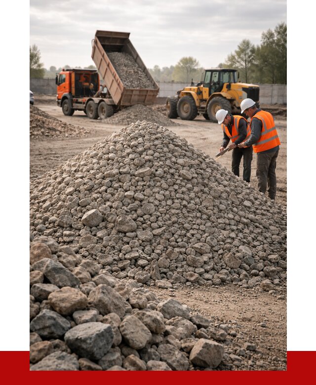 Гранитный щебень фракция 40-70 в Светлограде от 2540 руб ПРОНЕРУДСвт