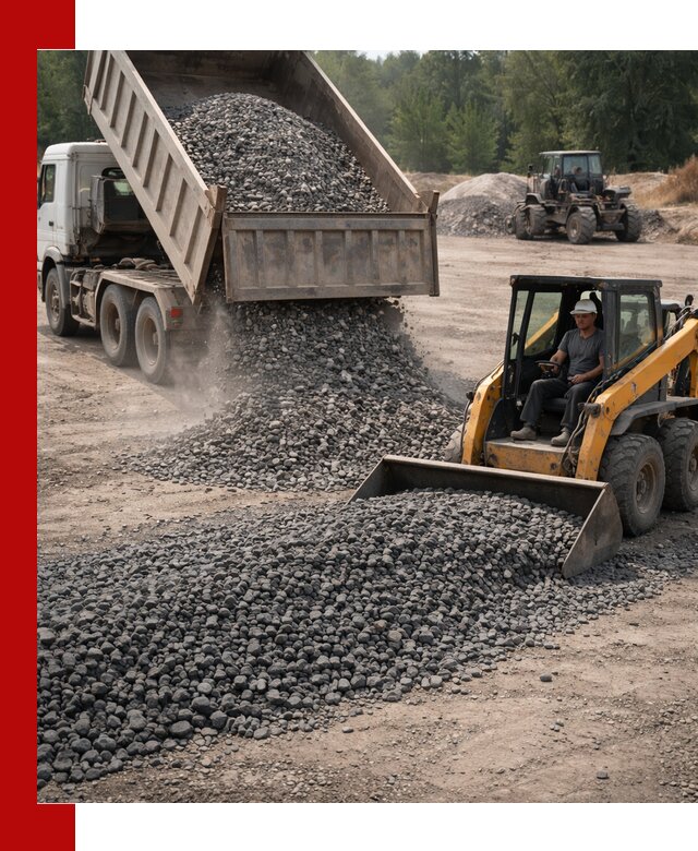 Гранитный щебень фракция 40-70 с доставкой в Светлограде