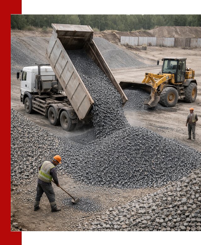 Щебень габбро-диабаз фр. 5-20 с доставкой в Светлограде