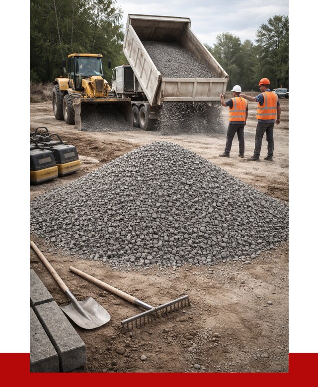 Гравийный щебень купить в Светлограде от 2235 р. ПРОНЕРУДСвт