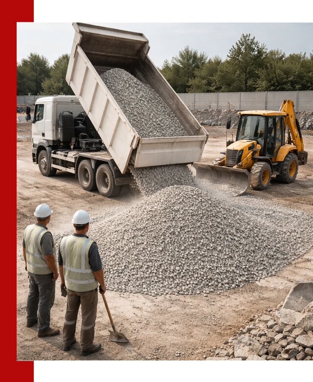 Купить известняковый щебень фракции 5–10 мм с доставкой в Светлограде