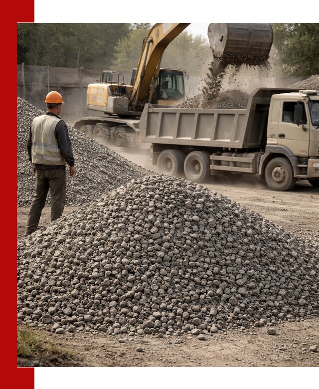 Шлаковый щебень фракция 5-20 с доставкой в Светлограде