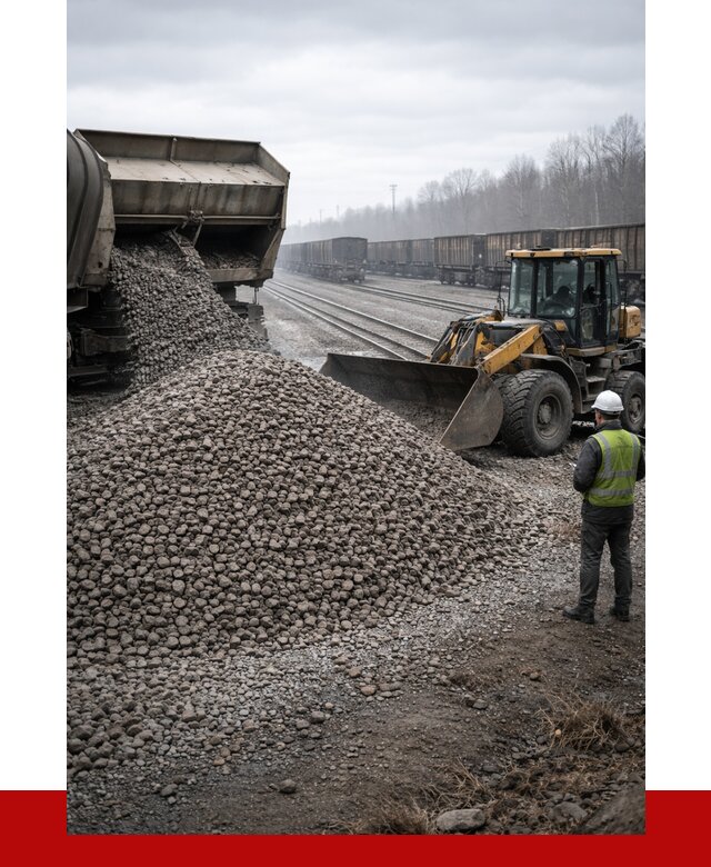 Купить железнодорожный щебень в Светлограде от 2844 р. | ПРОНЕРУДСвт