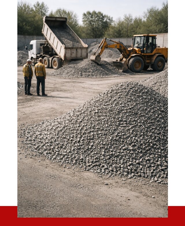 Вторичный щебень фр. 5-20 в Светлограде от 1625 р. - ПРОНЕРУДСвт