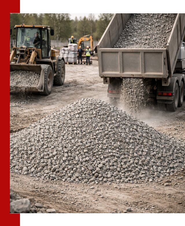 Вторичный щебень фракции 5-20 в Светлограде — доставка и продажа крупнотоннажно
