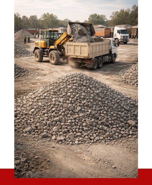 Вторичный щебень фракция 40-70 в Светлограде от 1767 р, ПРОНЕРУДСвт