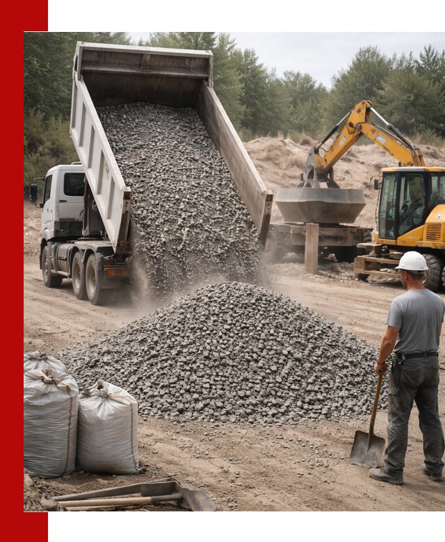 Доставка и продажа бетонного щебня в Светлограде