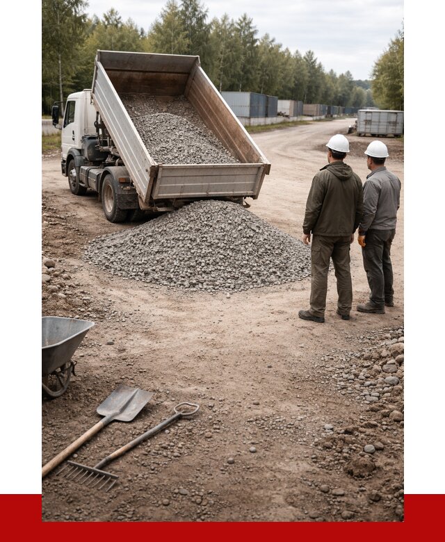Бетонный щебень фракция 5-20 в Светлограде от 3251 р., ПРОНЕРУДСвт