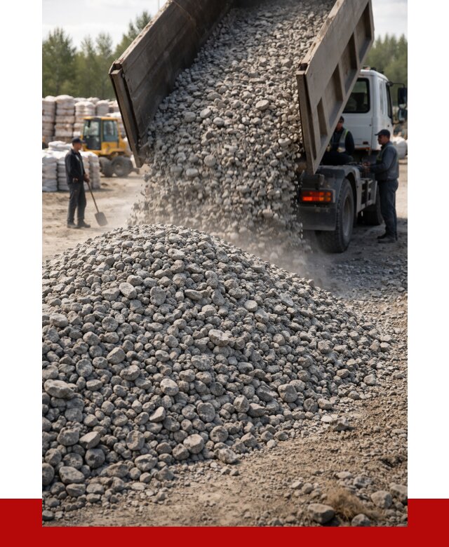 Бетонный щебень фракция 40-70 в Светлограде от 1828 р. ПРОНЕРУДСвт