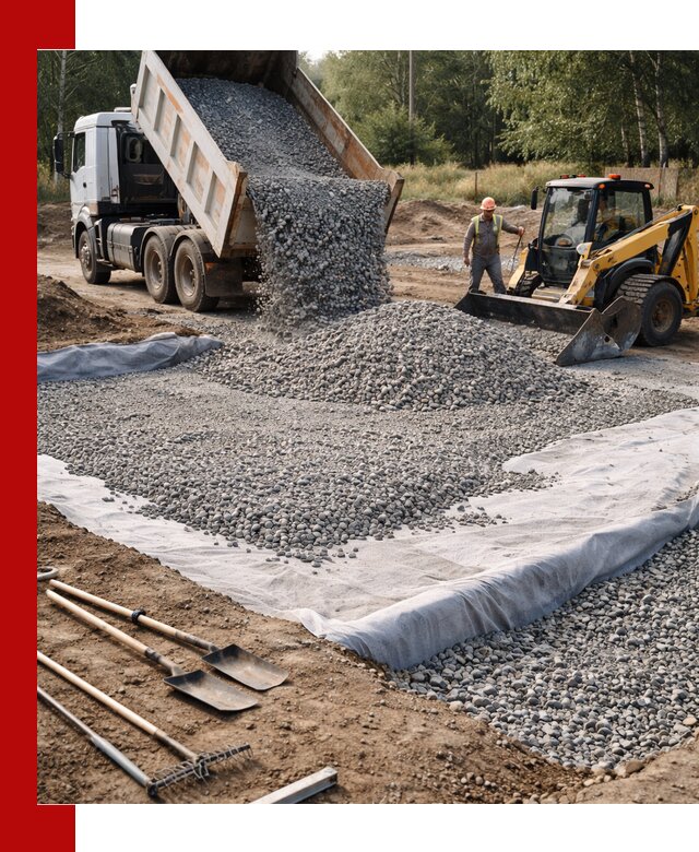 Щебень для фундамента с доставкой в Светлограде