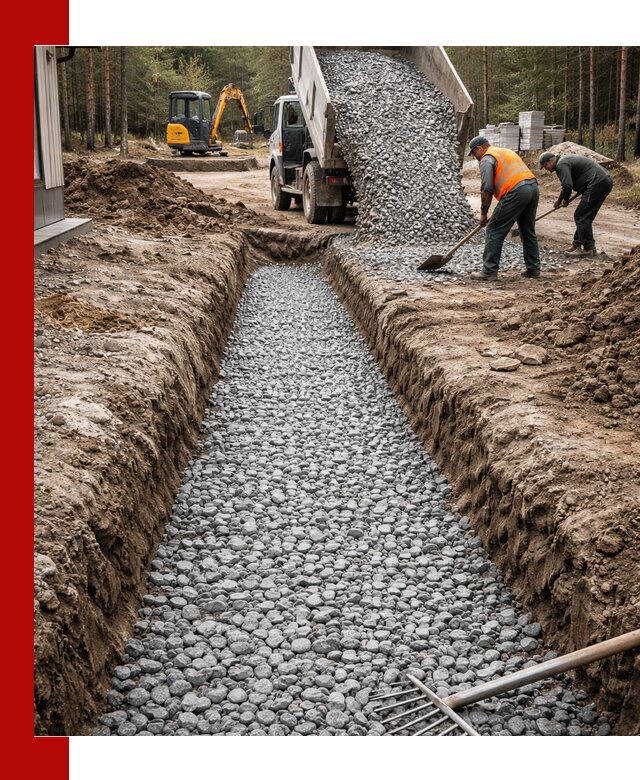 Щебень для дренажа с доставкой в Светлограде высокого качества