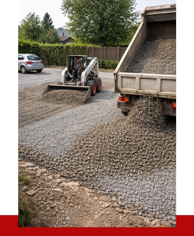 Щебень для парковки в Светлограде с доставкой от 1219 р.| ПРОНЕРУДСвт