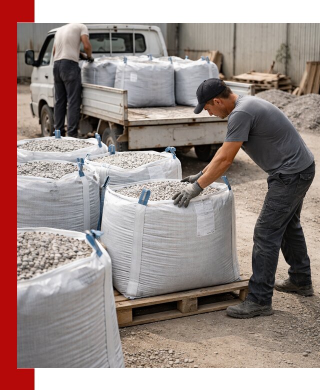 Доставка щебня в мешках по выгодным ценам в Светлограде