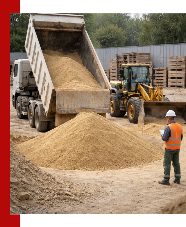 Доставка карьерного мелкозернистого песка в Светлограде
