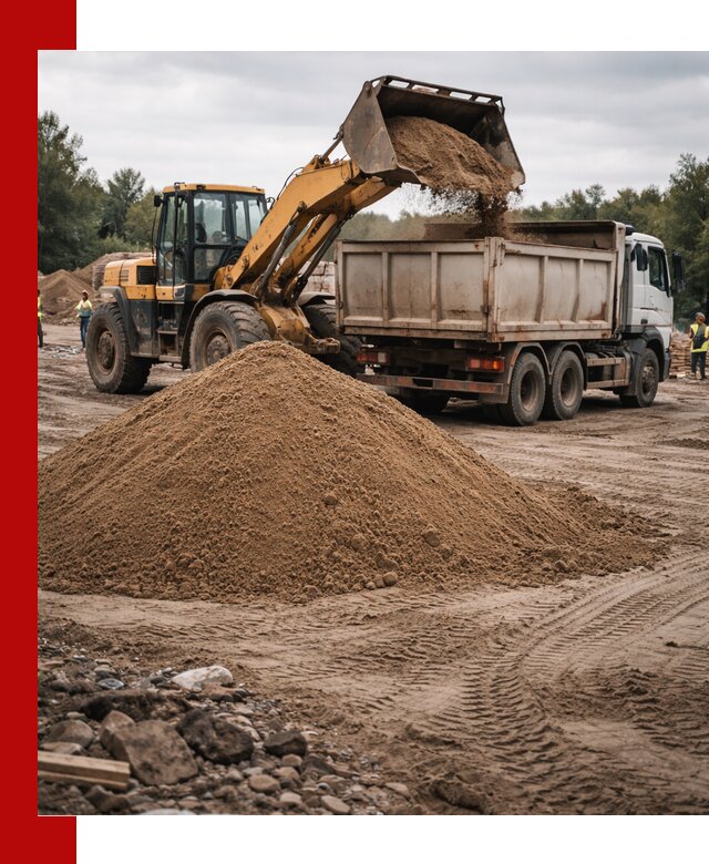 Доставка речного песка навалом в Светлограде быстро и выгодно