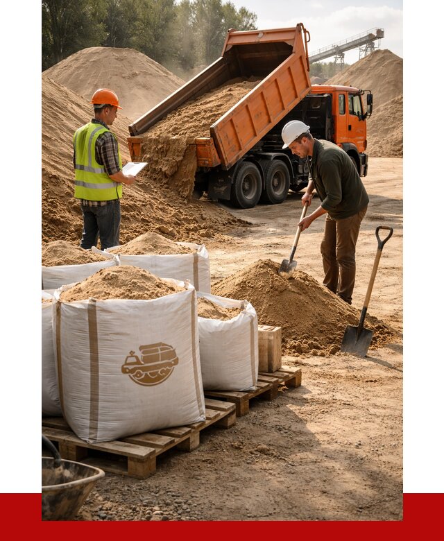 Строительный песок в Светлограде от 2235 р. с доставкой, ПРОНЕРУДСвт