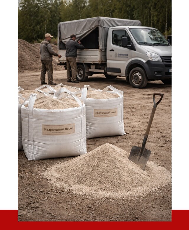 Кварцевый песок для пескоструя в Светлограде от 4571 р. | ПРОНЕРУДСвт
