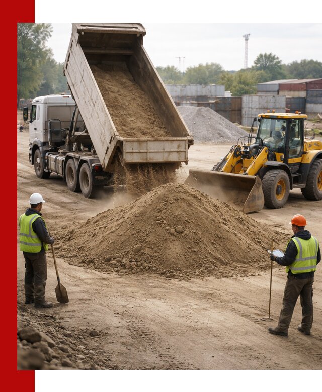 Доставка и продажа пескогрунта оптом и в розницу в Светлограде