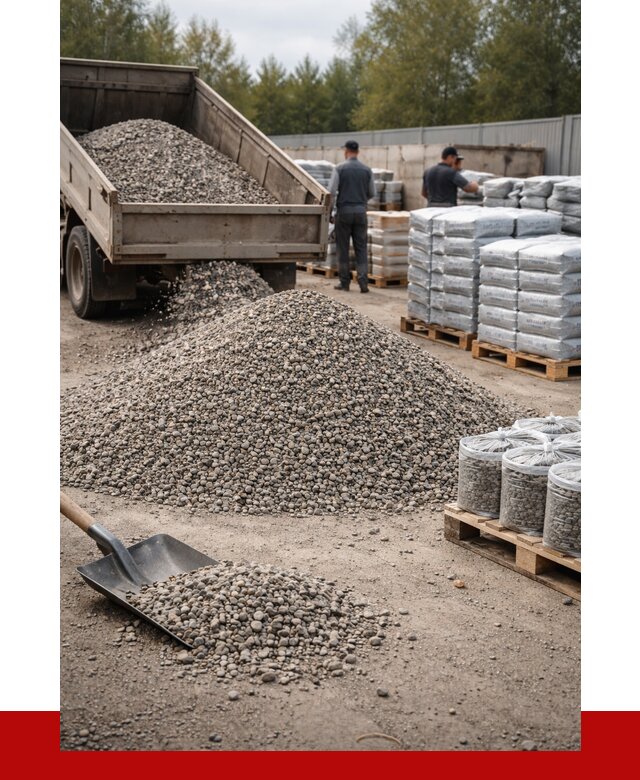 Гравий фракция 5-20 в Светлограде купить от 2336 р. ПРОНЕРУДСвт