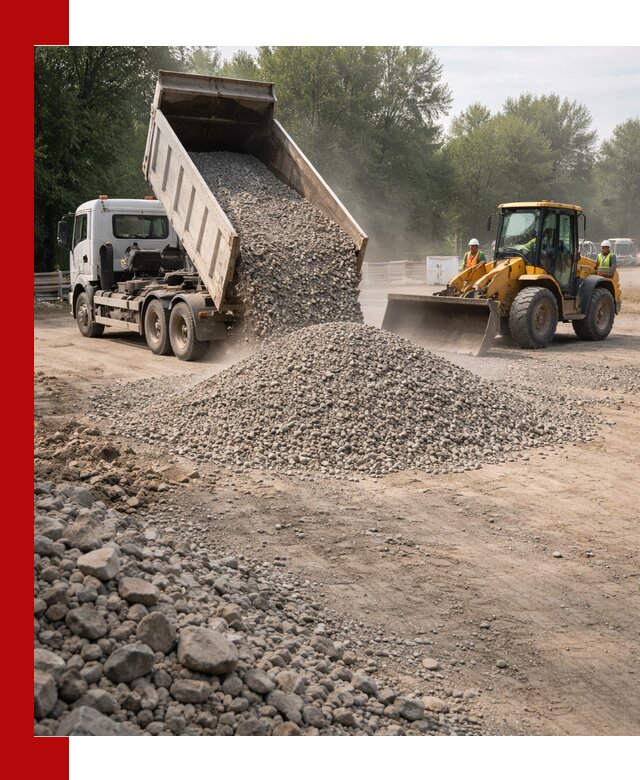 Гравий фракция 5–20 доставка в Светлограде оптом и в розницу