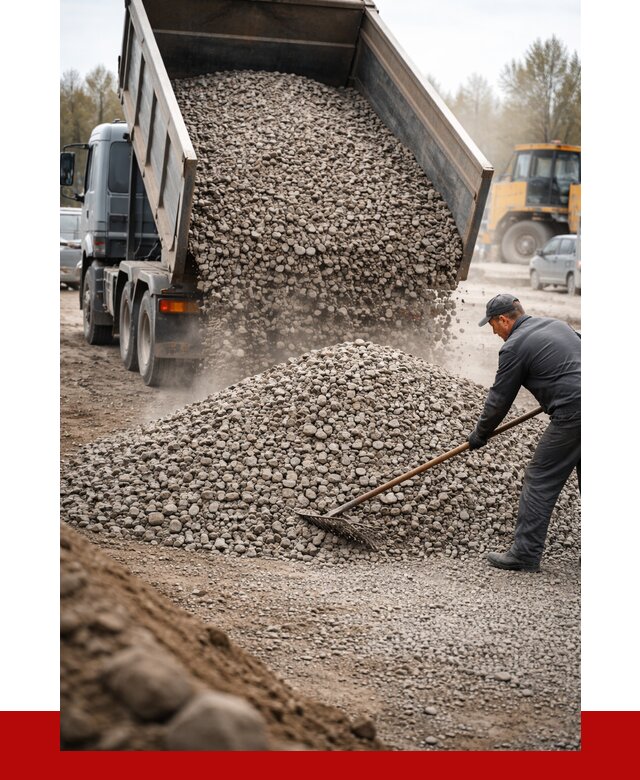 Гравий фракция 20-40 в Светлограде от 2540 р. доставка | ПРОНЕРУДСвт