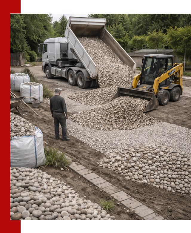 Доставка морской гальки оптом и в розницу в Светлограде