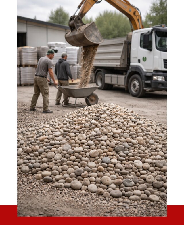 Галька декоративная в Светлограде от 3251 р. за куб | ПРОНЕРУДСвт