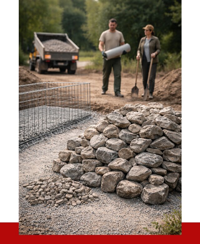 Камень для габионов фракция 100-200 в Светлограде от 4876 р. | ПРОНЕРУДСвт