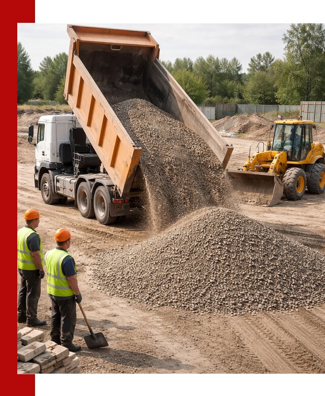 Доставка щебёночно-песчаной смеси ЩПС С7 в Светлограде