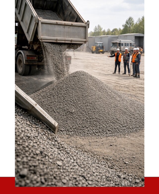 Гравийный отсев 0-5 в Светлограде от 1219 р. с доставкой | ПРОНЕРУДСвт