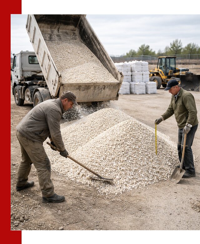 Мраморная крошка с доставкой и разгрузкой в Светлограде