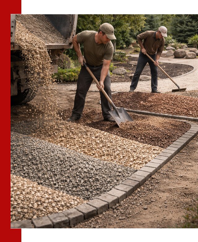 Декоративная крошка для ландшафта в Светлограде — продажа и доставка