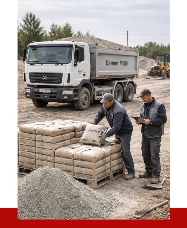 Купить цемент м500 с доставкой в Светлограде от 5282 р. | ПРОНЕРУДСвт