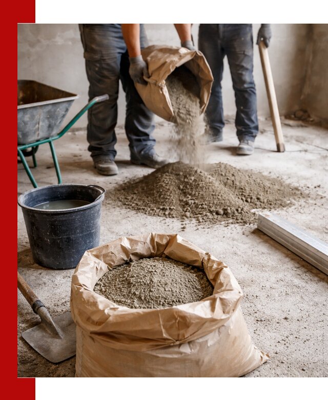 Доставка сухой смеси для стяжки в Светлограде