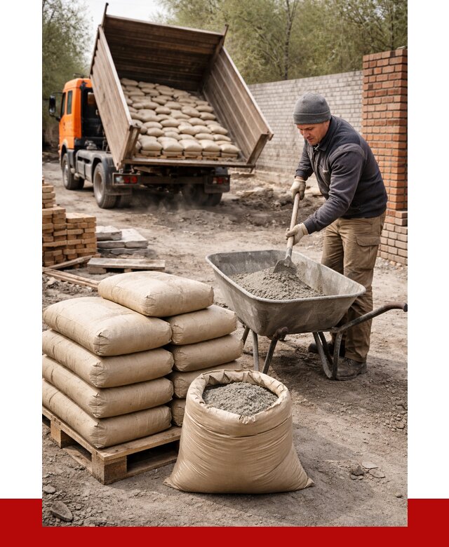Купить сухую смесь для кладки в Светлограде от 1219 р. | ПРОНЕРУДСвт