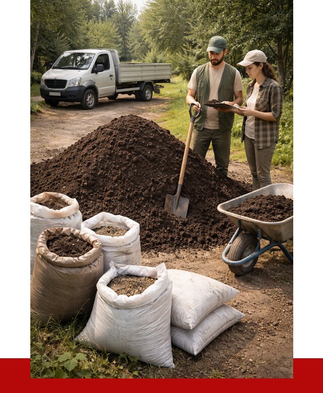 Купить грунт с доставкой в Светлограде от 4571 р. за м3 | ПРОНЕРУДСвт