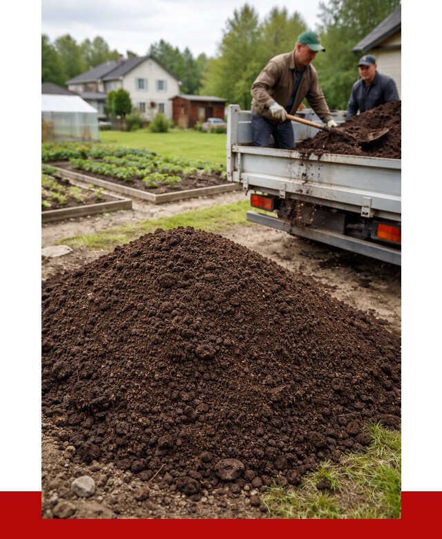 Плодородный грунт в Светлограде с доставкой от 4266 р. | ПРОНЕРУДСвт