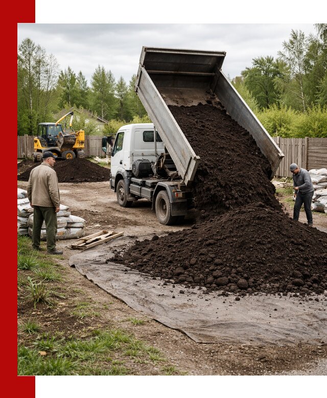 Доставка качественного почвогрунта в Светлограде оптом и в розницу