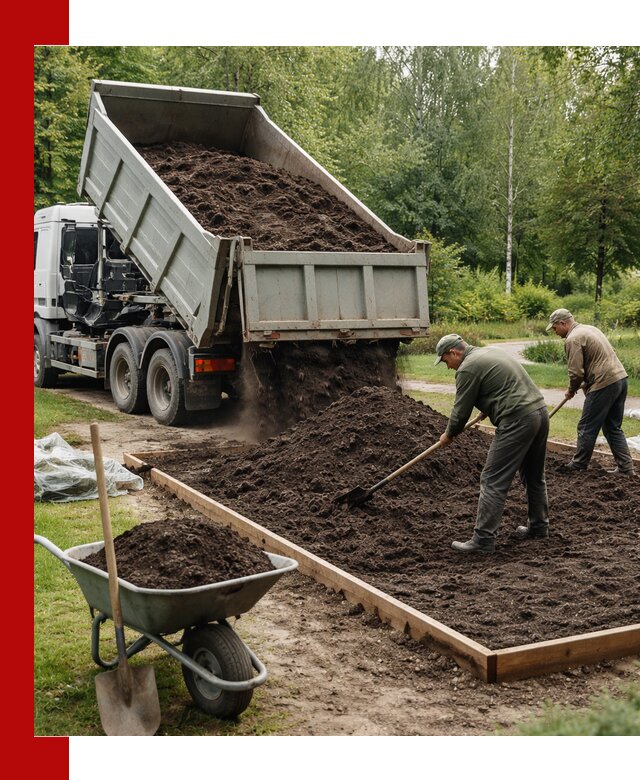 Доставка грунта для озеленения и благоустройства в Светлограде