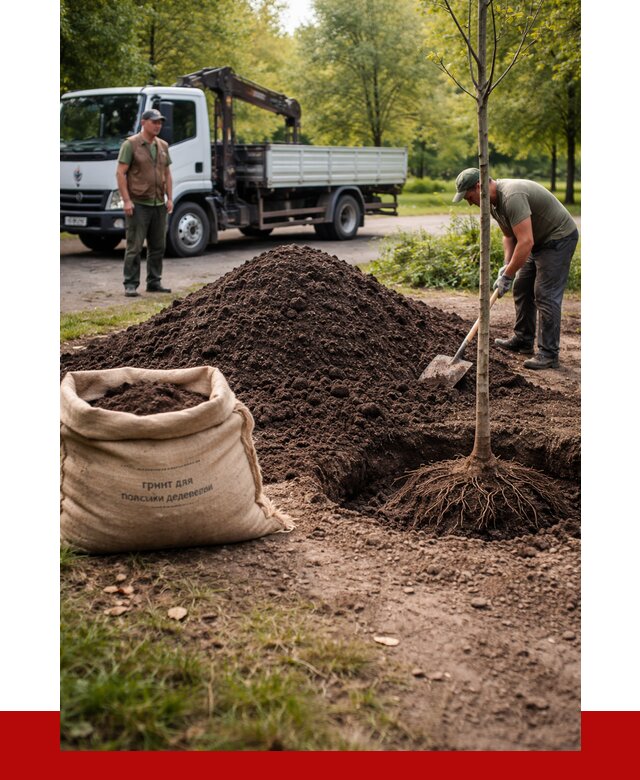 Грунт для посадки деревьев в Светлограде от 1219 р. | ПРОНЕРУДСвт