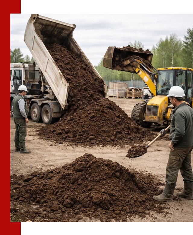 Доставка торфа оптом и в мешках в Светлограде