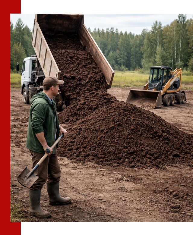 Купить верховой торф с доставкой в Светлограде для садоводства и растений