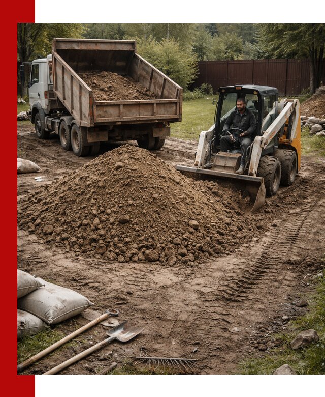 Суглинок для планировки участков в Светлограде с доставкой и выгрузкой