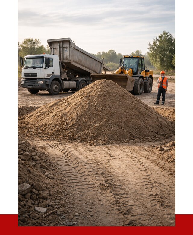 Купить песчаный грунт с доставкой в Светлограде от 4266 р. | ПРОНЕРУДСвт