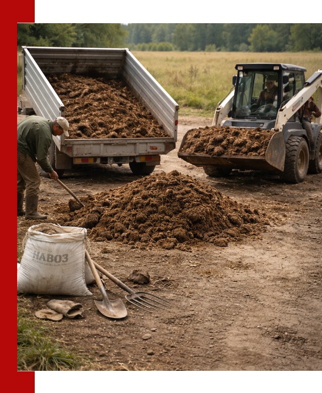 Доставка конского навоза в Светлограде с разгрузкой и доставкой на объект