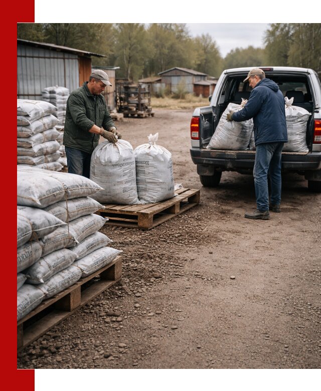 Купить конский навоз в мешках с доставкой в Светлограде