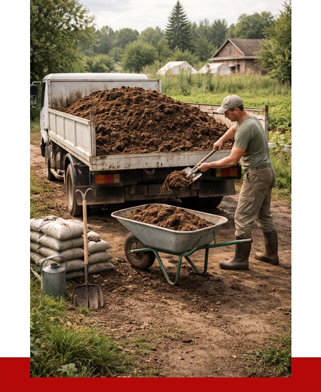 Купить коровий навоз с доставкой в Светлограде от 1828 р. | ПРОНЕРУДСвт